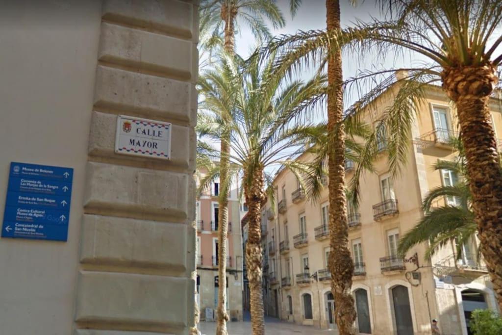 Calle Mayor Next To Beach Alicante Exterior foto