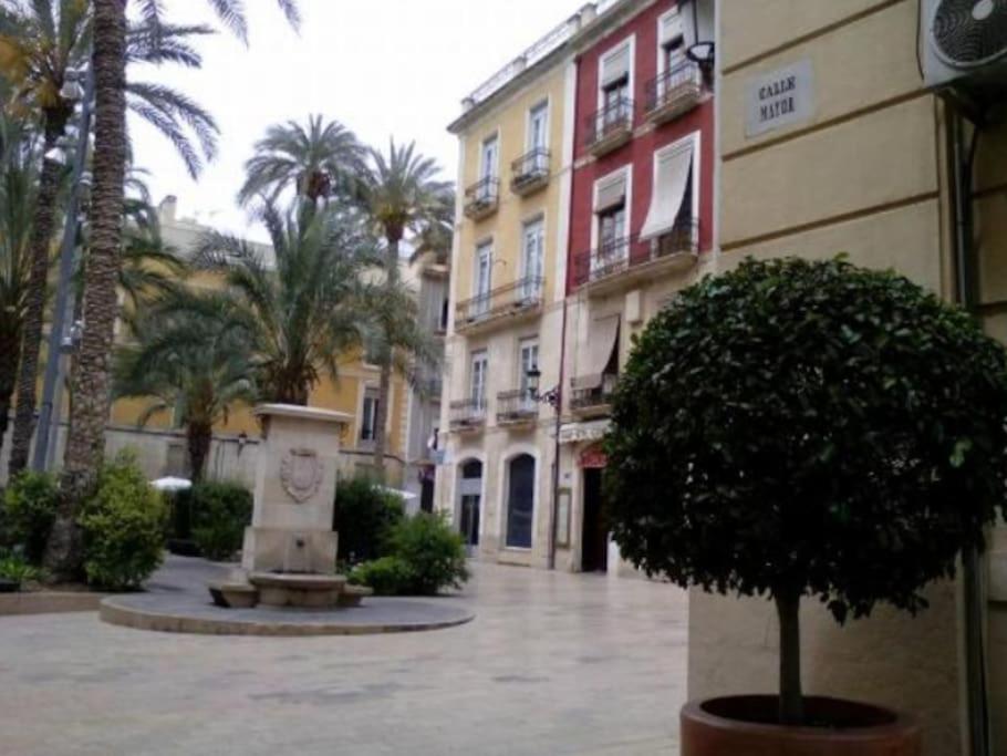 Calle Mayor Next To Beach Alicante Exterior foto