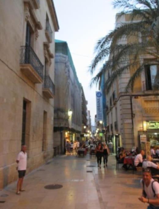 Calle Mayor Next To Beach Alicante Exterior foto
