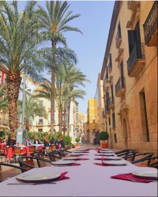 Calle Mayor Next To Beach Alicante Exterior foto